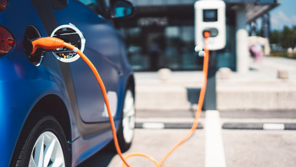 EV Charging at a store