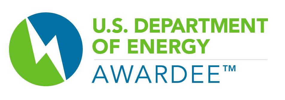 U.S. Department of Energy Awardee logo graphic